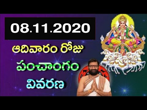 08th November 2020 Sunday Rashi Phalithalu |Daily Online Jathakam For In Telugu | Astro Syndicate