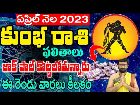 Kumbha Rashi 2023 April Month Predictions |#Aquariushoroscope| Monthly Horoscope | Astro Syndicate