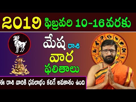 Weekly Rasi Phalalu February 10th – February 16th 2019| Mesha Rashi Vaara Phalalu | Astro Syndicate