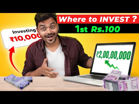 🤯 How to invest your First Rs.100 in Share Market? 🔴 Live Demo | What is INDEX FUND | TS