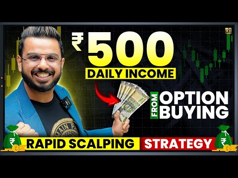 Earn ₹500 Daily Income from Scalping Trading | Nifty Option Buying | Sniper Strategy