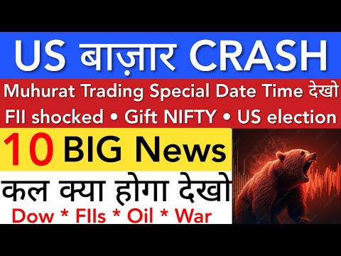 US बज़ार मे गिरावट 🔴 SHARE MARKET LATEST NEWS TODAY • TOMORROW ANALYSIS • STOCK MARKET INDIA