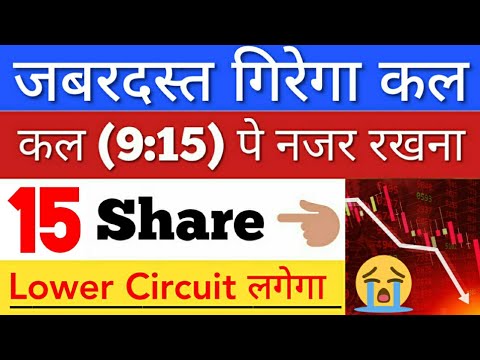 कल जबरदस्त गिर सकता 🔴 SHARE MARKET LATEST NEWS TODAY • पूरा बाजार हिला देगा • STOCK MARKET INDIA