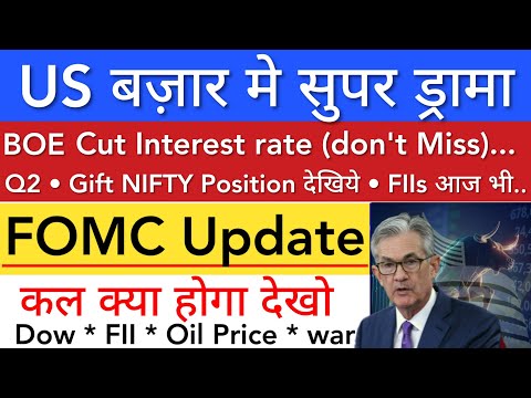 US बाज़ार मे सुपर ड्रामा 🔥 SHARE MARKET LATEST NEWS TODAY • TOMORROW ANALYSIS • STOCK MARKET INDIA