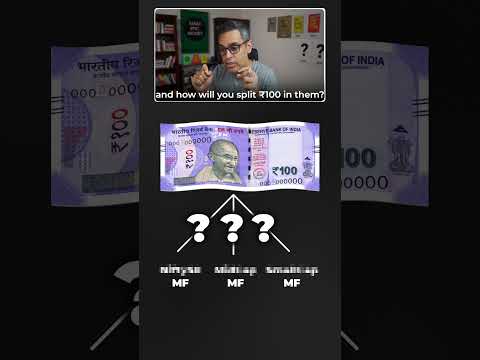 Rs. 100 ko INVEST karne ka SPLIT! | Ankur Warikoo #shorts