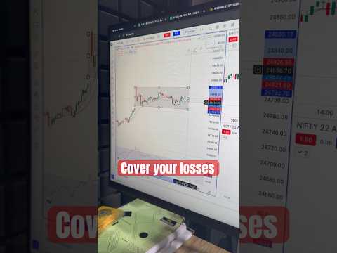 Cover your losses #trading #sharemarket #optionstrading