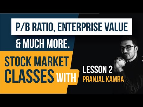 Stock Market Classes lesson 2 – P/B Ratio & Enterprise Value in Hindi | Fundamental Analysis