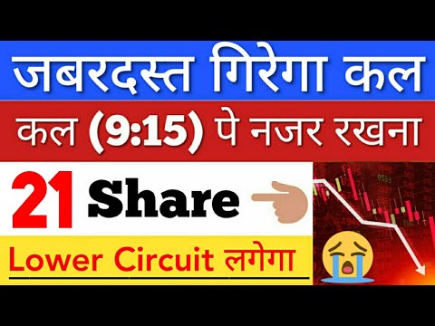 कल जबरदस्त गिर सकता 🔴 SHARE MARKET LATEST NEWS TODAY • पूरा बाजार हिला देगा • STOCK MARKET INDIA