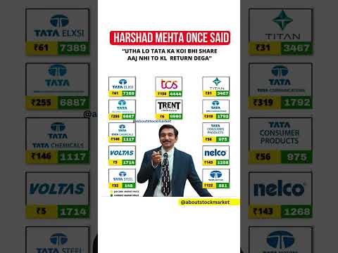 Best stocks of Tata group #sharemarket #share #shorts