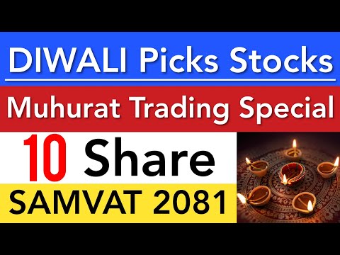 DIWALI PICKS STOCKS 2024 🪔 SHARE MARKET LATEST NEWS TODAY • STOCK MARKET INDIA