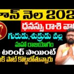 Dhanu Rashi JUNE 2025 Rashi Phalithalu | Rasiphalalu | june Monthly HOROSCOPE#AstroSyndicate