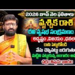 Vruschika Rashi Phalithalu JUNE 2026 | వృశ్చిక రాశి ఫలాలు|JUNE Monthly Horoscope 2026#AstroSyndicate