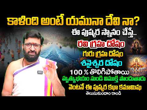ఈ పుష్కర స్నానం చేస్తే..రవి గ్రహ దోషం,గురు గ్రహ దోషం, శనైశ్చర దోషం.100 % తొలిగిపోతాయి#AstroSyndicate