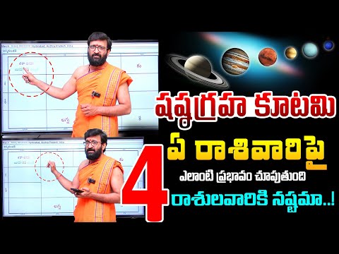 ఈ రోజే..షష్ఠగ్రహ కూటమి ఏ రాశి పై ఎలాంటి ప్రభావం |Shasta Graha Kutami Effect On Rasulu#AstroSyndicate