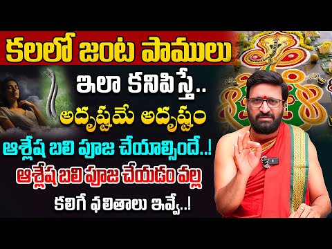 ఐశ్వర్యా‌న్ని తెచ్చే ఆశ్లేష‌బ‌లి పూజ‌ | Ashlesha Bali Pooja#AstroSyndicate